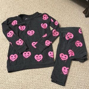 Chaser matching outfit size 10 kids hearts